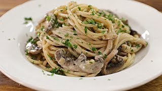 Creamy Mushroom Pasta Recipe [upl. by Bohs]