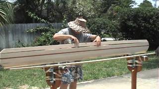 Building a Balsa Wood Surf Board [upl. by Ahsinet]