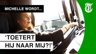 Trucker in paniek Nee nee nee Stop  MICHELLE WORDT 05 [upl. by Anirpas]