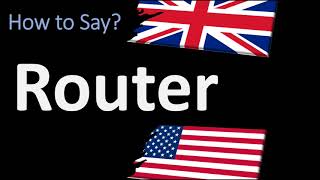 How to Pronounce Router CORRECTLY [upl. by Honora771]