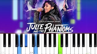 Julie and the Phantoms  Flying Solo Piano tutorial [upl. by Enael]