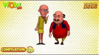 Motu Patlu  Non stop 3 episodes  3D Animation for kids  130 [upl. by Lirret927]