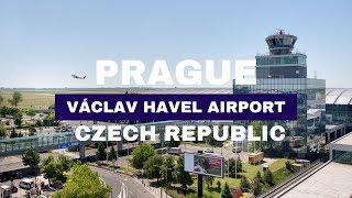 Prague Airport Terminal 1 amp Terminal 2 Czech republic Czechia Easy guide DJI Osmo [upl. by Arvy]