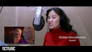 Frozen 2  Into The Unknown Behind The Mic amp Live MultiLanguage Version HD [upl. by Adnulahs339]