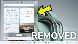 How to Completely Remove Widgets from Windows 11 [upl. by Esenahs]