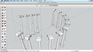 SketchUp Training Series Copies and Arrays [upl. by Libenson548]