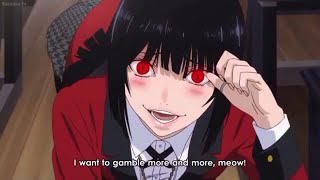 Yumeko Yandere Meow Meow Kakegurui Scene [upl. by Rind]