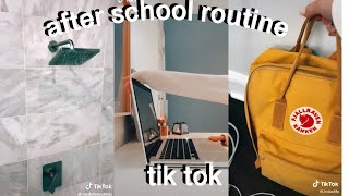 aesthetic afterschool routine tiktok compilation [upl. by Reppart]