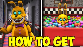 How To Get Book Character ITP Bonnie Badge in Roblox Archived Nights FNAF Roleplay [upl. by Eeloj]