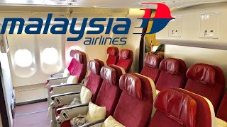 MALAYSIA AIRLINES A330300 Economy with EXTRA legroom HKGKUL [upl. by Naoh]