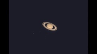 Saturn through my Telescope [upl. by Tymes]