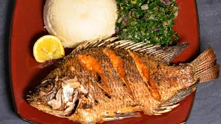 Delicious Fried Tilapia Recipe [upl. by Wardieu]