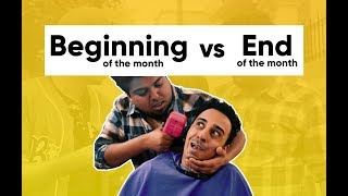 Beginning Of The Month vs End Of The Month  Jordindian [upl. by Haggi]