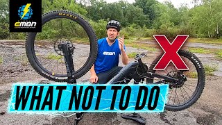 14 Things You Should Never Do On Your E Bike  EMTB Mistakes [upl. by Orlosky]