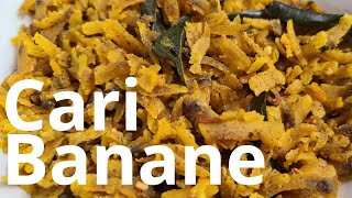 Cari Banane  Banana Curry  Mauritian Recipe [upl. by Peg]