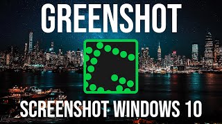 LEARN GREENSHOT IN 10 MINUTES  Free Screenshot App for Windows 10 [upl. by Nayd]