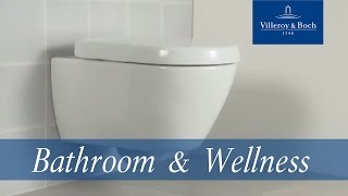 How to install  WC with SupraFix  Villeroy amp Boch [upl. by Nanette37]