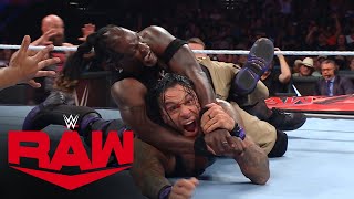 RTruth vs Damian Priest Raw highlights March 11 2024 [upl. by Lemal]