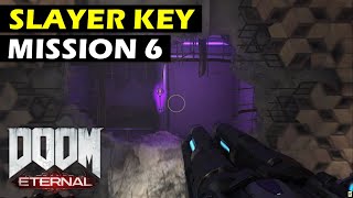 Location of Slayer Key amp Slayer Gate in Mission 6 Arc Complex  DOOM Eternal [upl. by Bocock]