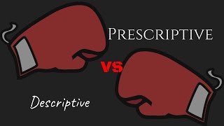 The Basics of Prescriptive vs Descriptive Linguistics [upl. by Donatelli]