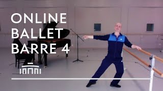 Ballet Barre 4 Online Ballet Class  Dutch National Ballet [upl. by Glassman]