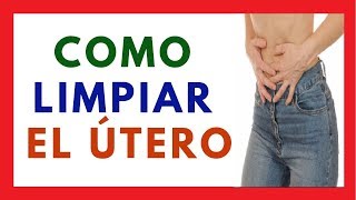 🌸 5 Plantas medicinales para limpiar el ÚTERO y OVARIOS RÁPIDO 🏄‍♀️ [upl. by Dewie60]