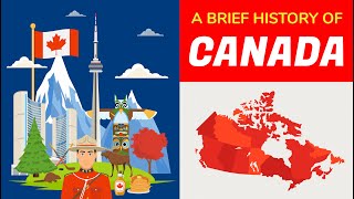 Canada History  Timeline and Animation in 5 Minutes [upl. by Eitsirk]