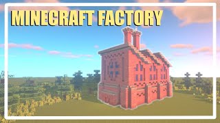 How to build a Minecraft Factory  Tutorial [upl. by Airdnas]