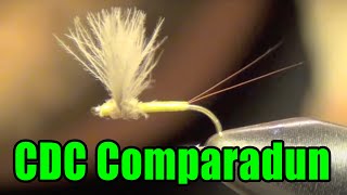 CDC Comparadun Dry Fly Tying Instructions and How To Tie Tutorial [upl. by Berthoud]