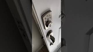 Powerbolt2 Kwikset keyless entry lock  how to reset codes Read description [upl. by Arlan]