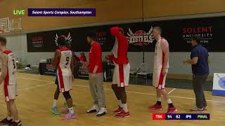 NBL2 Team Solent Kestrels v Ipswich  051024 [upl. by Garrot]