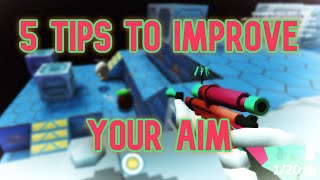 5 TIPS To Improve Your AIM  Shell Shockers Other FPS games [upl. by Lesslie]