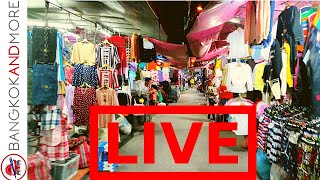 🔴 LIVE  5 AM  BOBAE MARKET and more from BANGKOK THAILAND [upl. by Scandura]