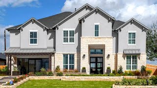 INSIDE TRI POINTE HOMES MODEL  5 BED  45 BATH  MODEL HOME TOUR  NEAR HOUSTON TX [upl. by Ativel583]