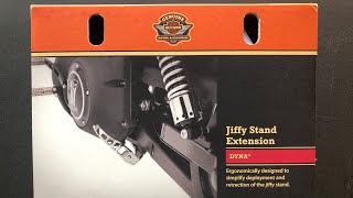 Harley Davidson Jiffy Stand  Kickstand Extension Install  How To [upl. by Geesey735]