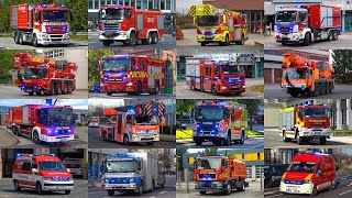 BEST OF EINSATZFAHRTEN 2020  Firescue112 [upl. by Ginevra241]