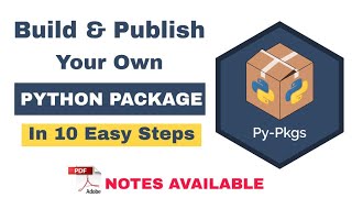 Create and Publish your own Pypi Package  Creating Python Package using Setuptools  Python Package [upl. by Lyman]