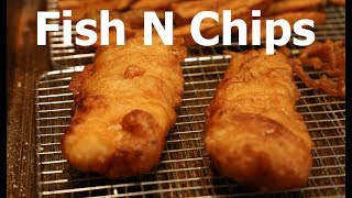 Fish And Chips Recipe Tutorial S4 Ep 450 [upl. by Anett]