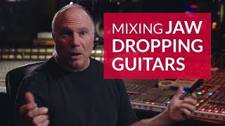 Mixing Distorted Guitars  High Gain Tips by Joe Barresi [upl. by Amero]