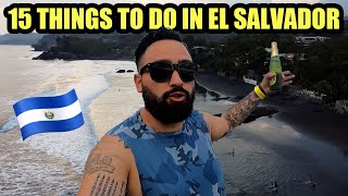 15 Things YOU MUST DO in El Salvador 🇸🇻 [upl. by Sulakcin]