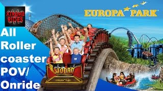 All Rollercoasters Europa Park [upl. by Madelaine]