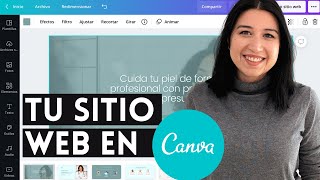 Cómo crear una página web GRATIS y FÁCIL en Canva Tutorial paso a paso 2021 [upl. by Divadnoj366]