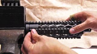 Yankee Hill Diamond Free Handguard Installation [upl. by Mohl]