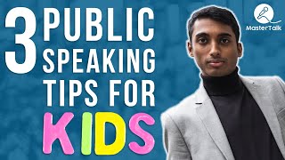 3 Public Speaking Tips for Kids [upl. by Vogeley199]