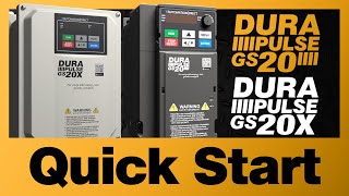 GS20X Variable Frequency Drive Tutorial Quick Start from AutomationDirect [upl. by Yurt]