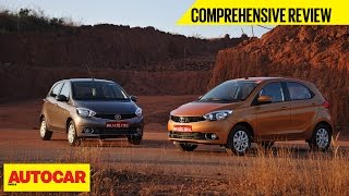 Tata Tiago  Comprehensive Review  Autocar India [upl. by Lamok748]