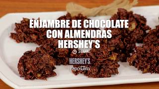 ENJAMBRE DE ALMENDRAS CON CHOCOLATE HERSHEYS [upl. by Sayres387]