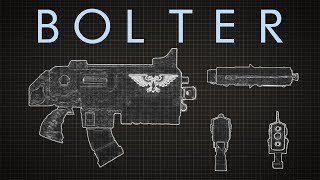 Warhammer 40000 Bolter  Weapon Breakdown [upl. by Altis885]