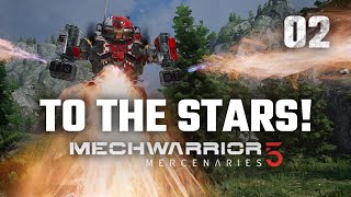 Unlocked the Star Map  Mechwarrior 5 Mercenaries  Full Campaign Playthrough  Episode 2 [upl. by Ardnuaet]