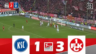 Karlsruher SC gegen 1 FC Kaiserslautern 13  2 Bundesliga 202425  Spielen Höhepunkte [upl. by Spiros178]